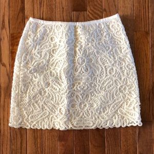 Club Monaco lace skirt